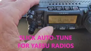 Slick remote auto-tuner setup for Yaesu HF radios