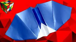 Как сделать САМОЛЕТ из бумаги. Оригами самолет. DIY поделки
