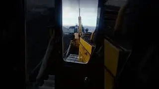 Толкаем уголь на Чукотке😤👋🥵💪 #бульдозер