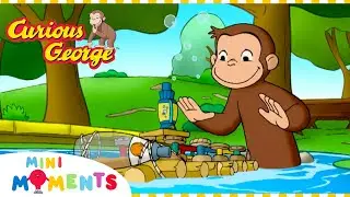 George Builds A Boat! 🛥️ | Curious George | Compilation | Mini Moments