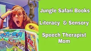 Jungle Safari Books- Literacy & Sensory Learning
