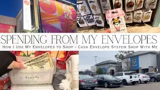 How I Shop Using the Cash Envelope System | Shop With Me | Spending From My Cash Envelopes