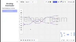 Demo of 'Mindmap Downloader' for Miro