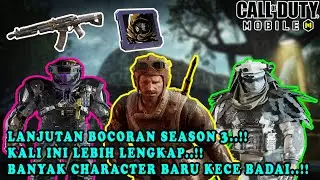 Lanjutan BOCORAN SEASON 3..!! Character Baru, Hadiah Ranked, Map Baru