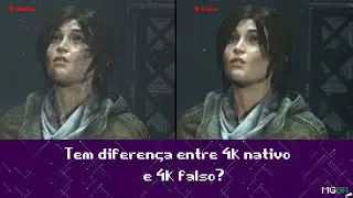 A diferença entre 4k Nativo e 4k Falso - Gráficos da Nova Geração