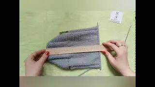 Мужские следки спицами без единого шва. Подробный МК