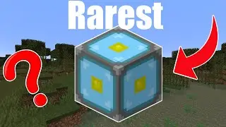 Is nether reactor core the rarest block in minecarft | #shorts #youtubeshorts