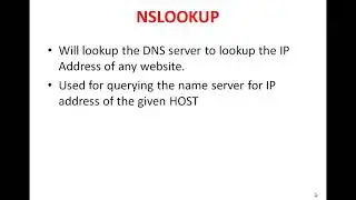 1. Basic Networking Commands-Computer Networks-Demo1- 