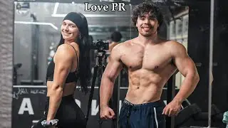 Chest Day w/ My Girlfriend (LOVE PR)