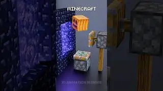 Minecraft Vs Real Life in the Nether 🔥🔥🔥