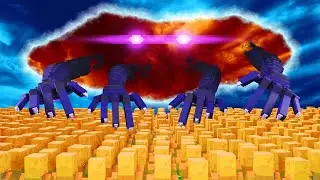 10,000 Villagers VS Nether Disasters