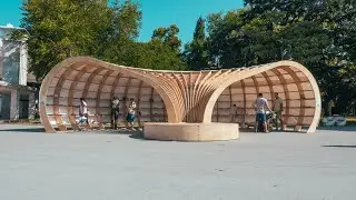 Rapana, Street Library modeling with Rhinoceros 3d