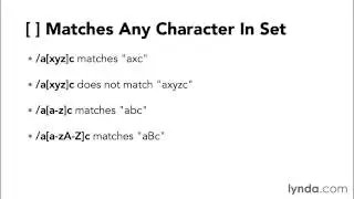 19 1  A brief introduction to regular expressions