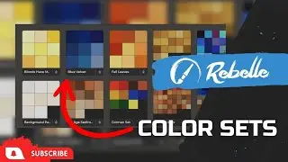 Rebelle Tutorials: Color Sets Improvements, Mixing Palette