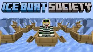 Minecraft but I join ICE BOAT SOCIETY