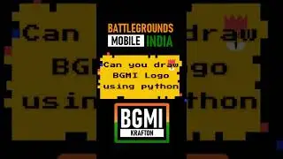 BGMI logo using Python 