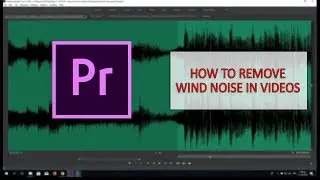 How to remove wind noise in Videos in Premiere pro CC 2018 (Greek)