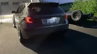 Twin Turbo V12 Swapped Subaru STI Reving. (everyone likes V12 noises)