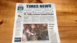 I made front page on Times News!!!Forging at the Hegarty blacksmith shop