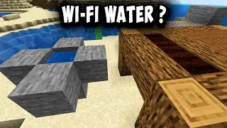 Wi-Fi WATER IN MINECRAFT