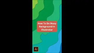 How To Create Wavy Background In Illustrator Easily 
