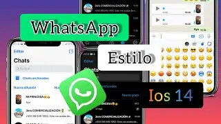 WhatsApp estilo de ios 14 -fouad ios 8.53 ACTULIZACION