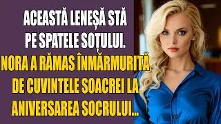 Această leneșă stă pe spatele soțului. Nora a rămas înmărmurită de cuvintele soacrei la aniversarea