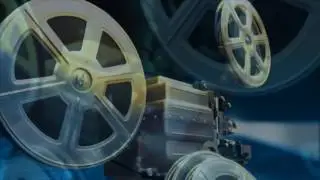 кинопроектор----заставка на начало фильма.Кинопроектор 32 футажи
