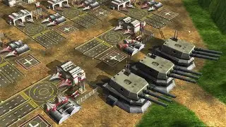 USA Aurora Nuke vs 7 Nuke China - Command & Conquer Generals Apocalyptic