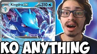 Kingdra ex One Hit Knock Outs Anything! Shrouded Fable PTCGL