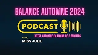 BALANCE ♎️ Votre automne 2024 résumé en moins de 5 minutes !