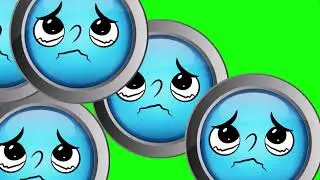 🆓 Free Green Screen 🟢 Chroma key 😭 CRY EMOJI Effect Animation ❌ NO COPYRIGHT ©️ 2024