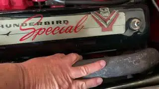 1957 Thunderbird Cold Start