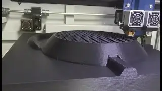CreatBot 3D Printer new D600 Pro printing big carbon fiber model