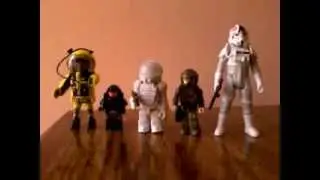Minifigures size comparison
