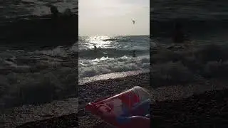 Теплое летнее море/Шум волн 💫 #медитация #лето #shortvideo #shorts #море #отпуск #природа