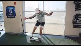 Zbuduj siłę rdzenia by lepiej grać w hokeja | Reactor Balance Board