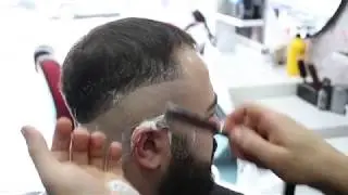 ASMR Turkish Barber Head Shave and Haircut 14 (27 Mins)