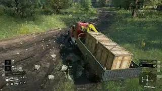 Snowrunner Season 6{Factory Grounds}DON Russian Federation[Old Bridge]Pc Gameplay/UHD Gaming