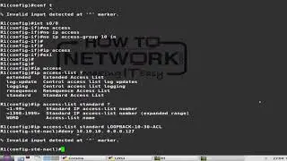 23 Configuring and Applying Standard Named ACLs