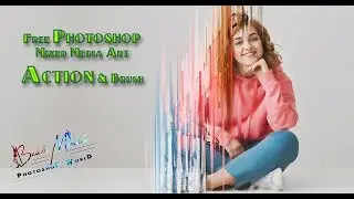 artist mixed media art photoshop action | BADAL MANDAL |
