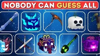 Blox Fruits Quiz HARD🎮 ALL Blox Fruits, Guns and Swords in Ultimate Quiz!⚔️🔫