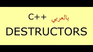 Classes: Destructors