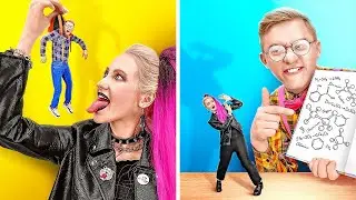 अच्छा स्टूडेंट vs बुरा स्टूडेंट || स्कूल में मज़ेदार सिचुएशन 123 GO!