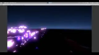 UNITY 5.6 - Particles lights - Post Processing