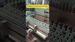 Automatic PCB trace polishing #pcbfactory #pcb
