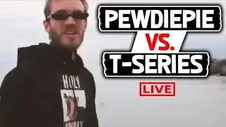 PEWDIEPIE VS T-SERIES LIVE SUB COUNT (WHO WILL WIN?)