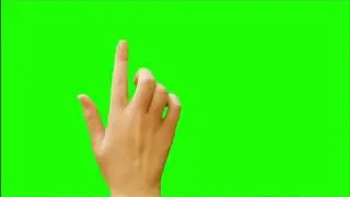 Green screen tangan