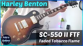 Harley Benton SC-550 II FTF 2022 - *TOBACCO BURST LP*