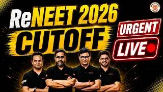 Re NEET 2026 Expected Cutoff | Re-NEET 2026 Paper Discussion & Detailed Analysis | Re NEET CutOff